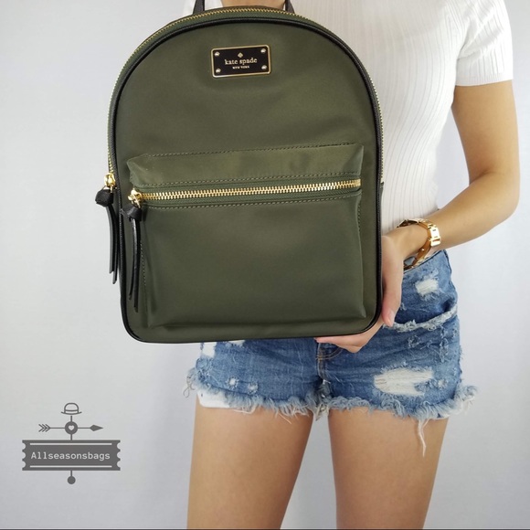 Kate spade Wilson Bradley road backpack evergreen - Picture 6 of 7
